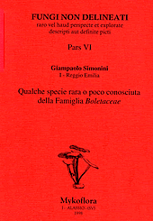 Qualche specie rara o poco conosciuta della famiglia Boletaceae - SIMONINI G.