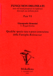 Qualche specie rara o poco conosciuta della famiglia Boletaceae - SIMONINI G.